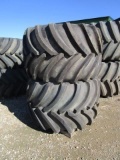 (2) Goodyear Optitrac Tires and Rims