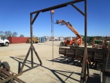 Gantry Crane w/ Chain Hoist