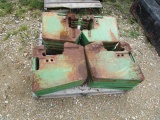 Pallet of (21) JD Front Weights