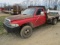 1999 Dodge Ram 3500 Flatbed Truck and Trailer