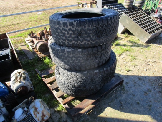(4) BFG LY275/55R20 Tires