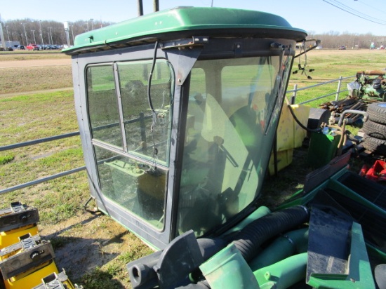 JD Cotton Picker Cab and Misc. Parts