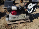 Iron Horse Air Compressor w/ Hose Reel