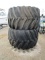 (2) Firestone 73x44R32 Float Tires and Rims