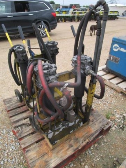 Parker Hydraulic Filtration Pump w/ Dolly