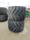 (2) Firestone 54x37R25 Float Tires and Rims