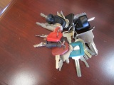 Heavy Equipment Key Set