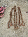 (3) 5/8 Chains w/ Hooks