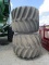 (2) 68x50-32 Float Tires and Rims