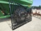 Unused Bi-Parting Wrought Iron Gates