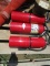 (3) Fire Extiguishers