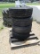(4) Firestone LT2645/75R16 Tires and Rims