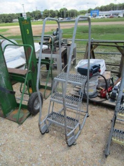 Rolling Metal Stairs