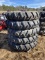 (5) Firestone 11.2-38 Pivot Tires and Rims