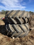 (2) Firestone 35.5-L32 Tires and Rims