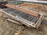 Pallet of Fence Panels and Feed Trough