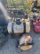 (3) Spot Spray Tanks and Push Reel Mower