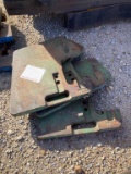 (3) JD Tractor Weights