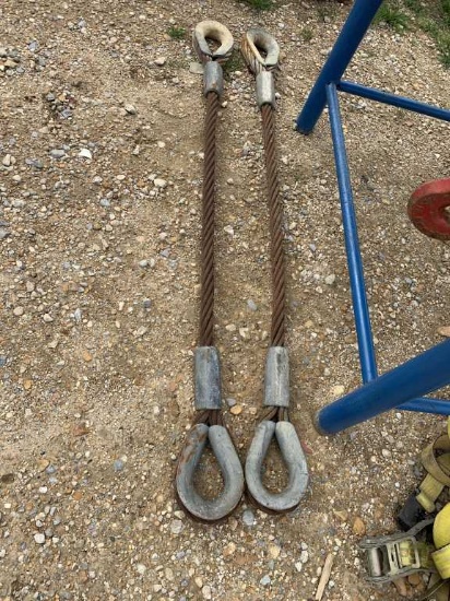 2 lifting cables