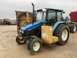New Holland 6635 Tractor w/ Side Cutter
