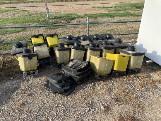 (17) John Deere Insecticide Boxes