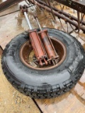 Tire and 2 Cylinders