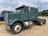 White Volvo Truck Tractor