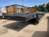 Double Drop Hydraulic Tail Lowboy Trailer