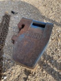 (4) Ford Tractor Weights