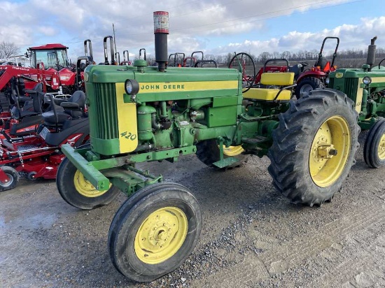 John Deere 420-T Tractor