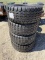 (4) Unused BKT 340/65R18 Implement Tires