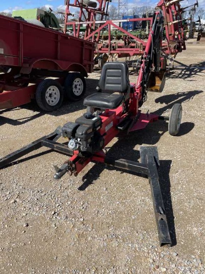 Central Machinery Pull Type Backhoe