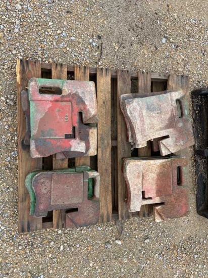 Pallet of Tractor Weights