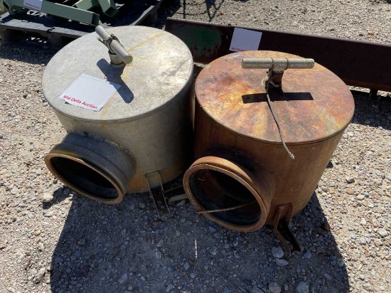 (2) Irrigation Risers