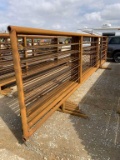 5 Heavy Duty Cattle Panels  w/ 1 Gate Panel