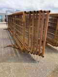 6 Heavy Duty Cattle Panels  w/ 1 Gate Panel