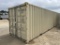 2022 20’ Shipping Container