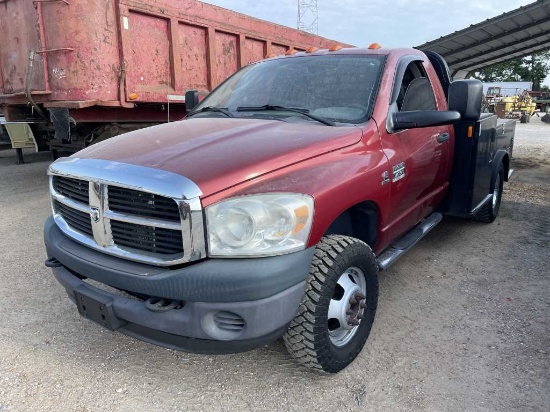 2007 Dodge Ram 3500 Flatbed Truck