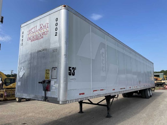 2003 Wabash 53’ Van Trailer