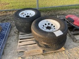 (4) LT235/75R15 Tires and Rims