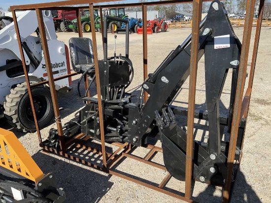 New Skid Steer Backhoe Attachment