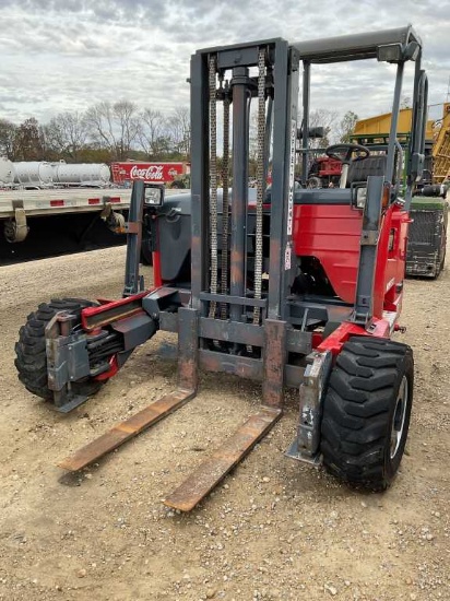 2014 Moffett M55 W4 Piggyback Forklift