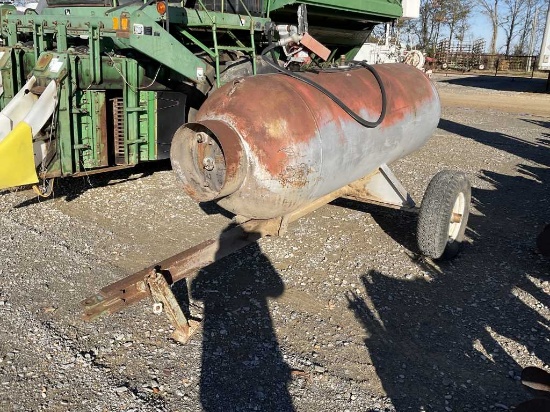 Shop Built Fuel Trailer