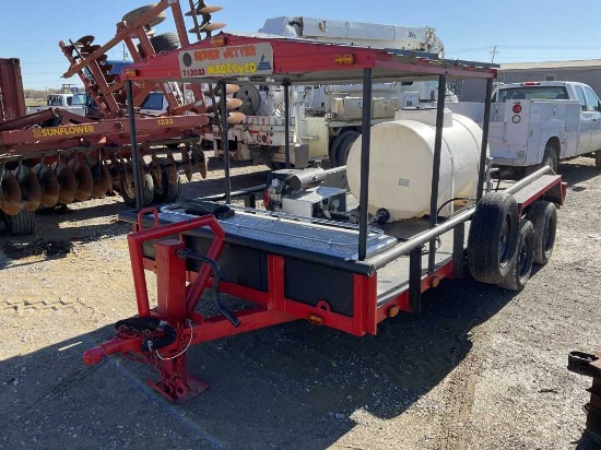 Pressure Washing Trailer