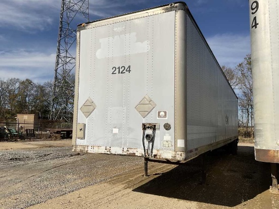 Salvage Wabash 48’ Van Trailer