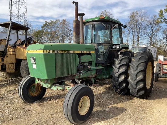 Salvage John Deere 4840 Tractor