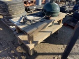 Green Egg Grill and Table