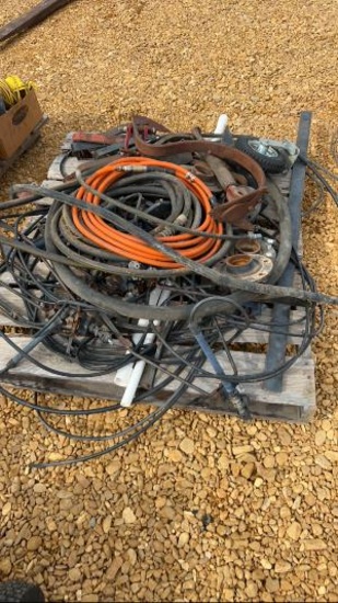 Pallet of Hoses and Misc