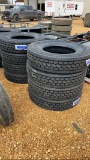 (8) New 11R22-5 Drive Tires