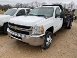 2013 Chevy 3500HD Flatbed Truck